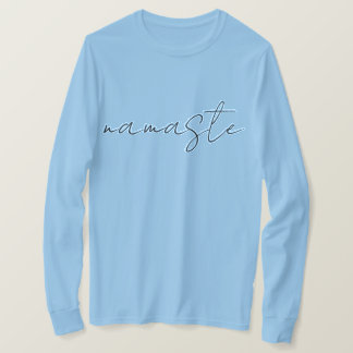 namaste elegante Typografie T-Shirt