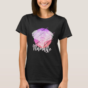 Namaste Elephant Mandala Relaxe Fit Women Yoga T-Shirt