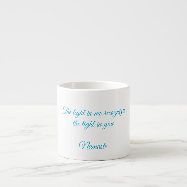 Namaste Espressotasse (Vorderseite)
