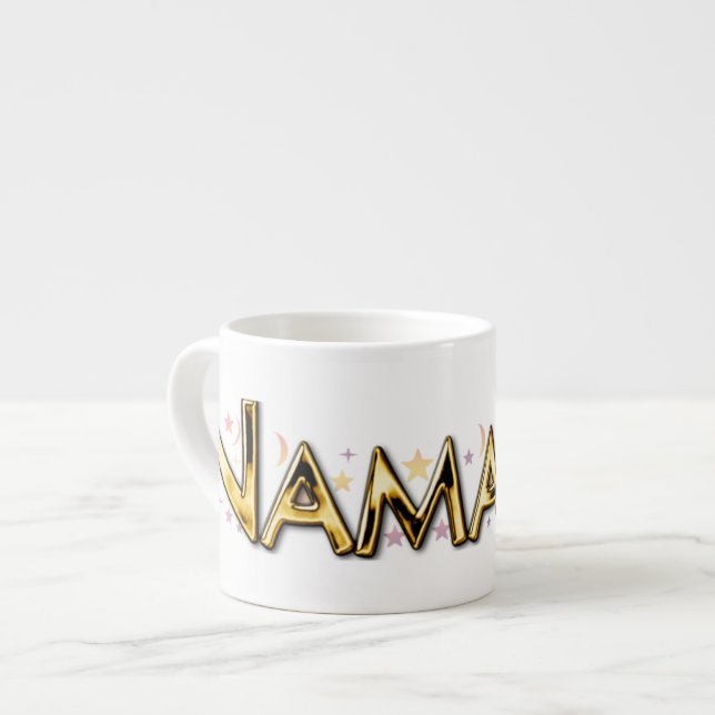 Namasté Espressotasse (Vorderseite Links)