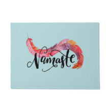 Namaste farbenfrohe Feather