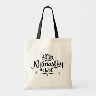 Namaste Funny Quote Tasche