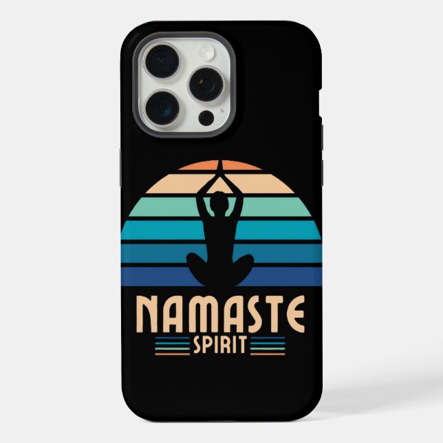 Namaste Geist iPhone Hülle (Rückseite)