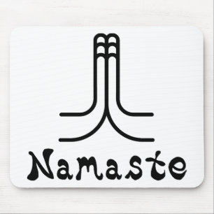 Namaste Geschenk Mousepad