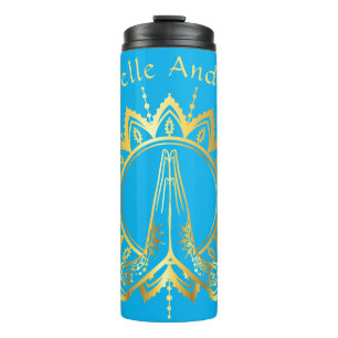 Namaste Hands Flasche für Reisegewässer