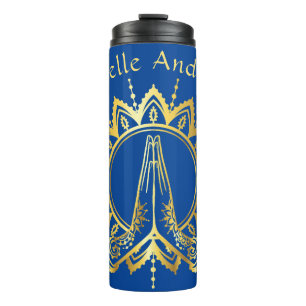 Namaste Hands Flasche für Reisegewässer