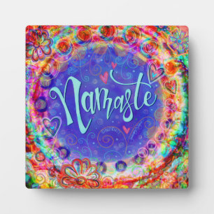 Namaste Hübsch Inspirivity Trendy Plaque Fotoplatte