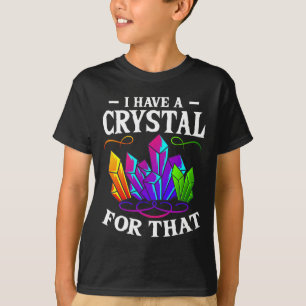 Namaste, ich habe einen Kristall für dieses Chakra T-Shirt