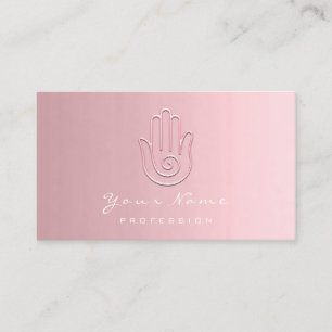 Namaste Joga Reflexologie Ombre Termin Card