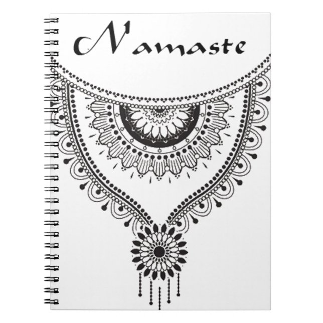 Namaste-Kollektion Notizblock (Vorderseite)