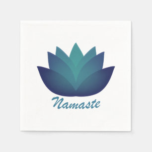 Namaste Lotos-Blume Serviette