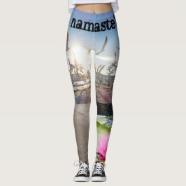 namaste Lotosstrand-Yoga-Leggings Leggings