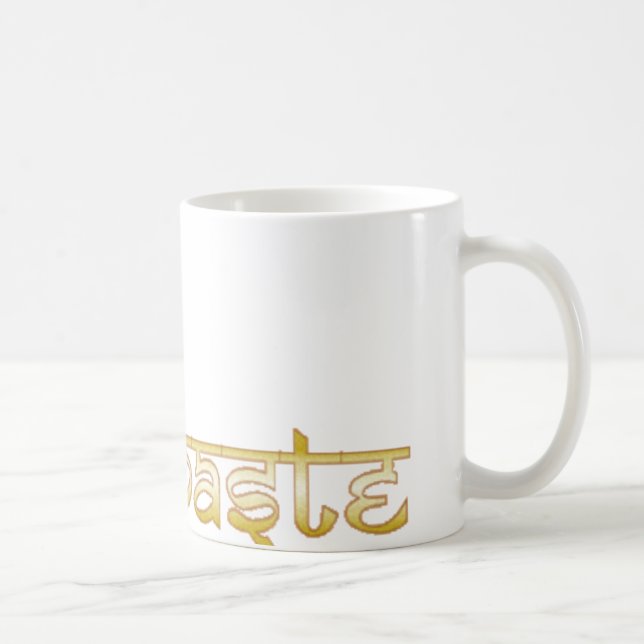Namaste Lotus Schale Tasse (Rechts)