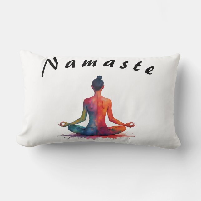 Namaste Lumbar Pillow Lendenkissen (Vorderseite)