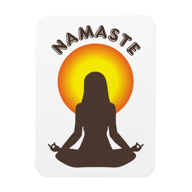 Namaste Magnet (Vertikal)