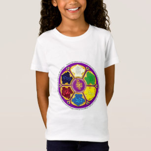 Namaste Mandala - lila T-Shirt