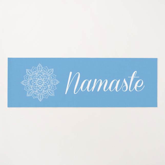 Namaste Mandala Yogamatte (Vorderseite (Horizontal))