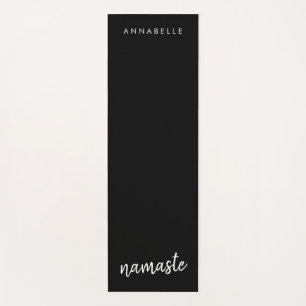 Namaste Moderne Bezeichnung spirituelle Meditati Yogamatte