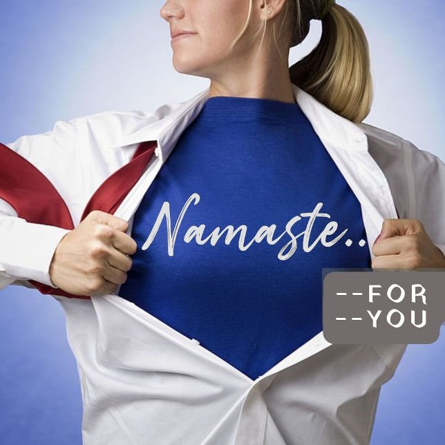 Namaste | Moderne Spirituelle Meditation Yoga T -  T-Shirt (Amazing)