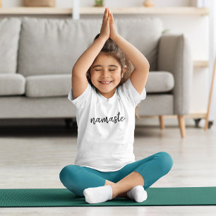 Namaste   Moderne spirituelle Medizin Kinder Yoga T-Shirt