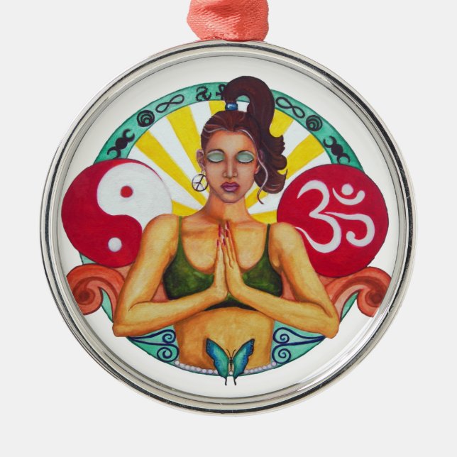 Namaste Ornament (Vorne)