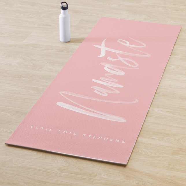 Namaste personalisierte Yogamatte (Beispiel)