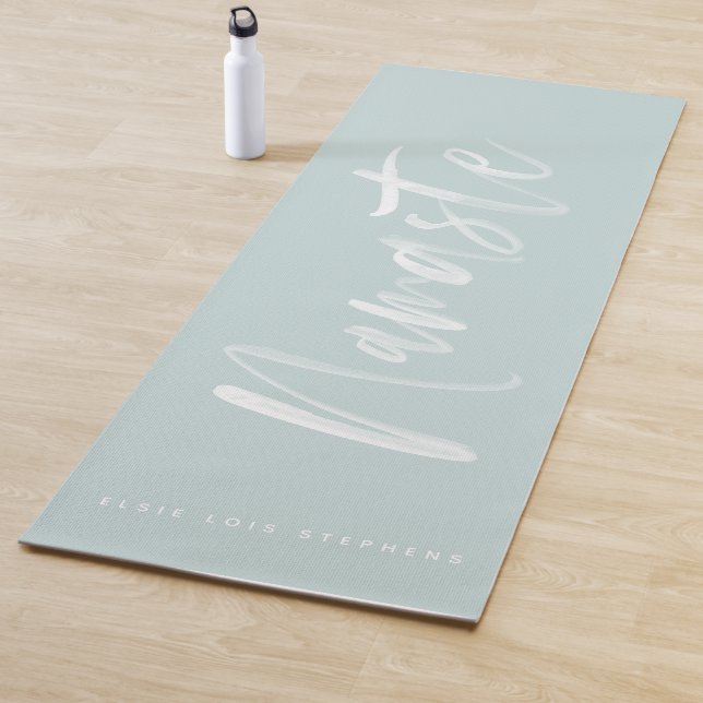 Namaste personalisierte Yogamatte (Beispiel)