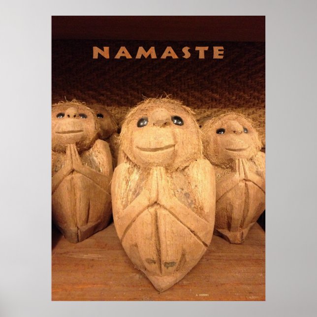 Namaste Poster (Vorne)