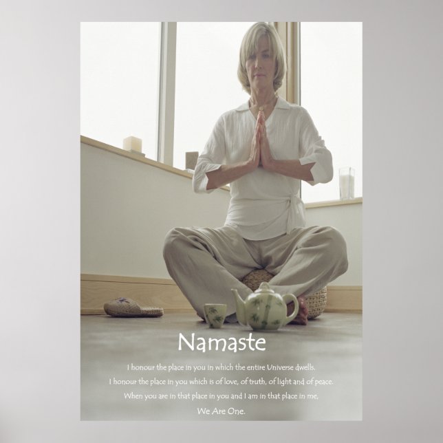 Namaste Poster (Vorne)
