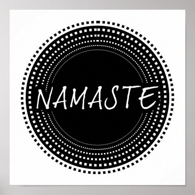 Namaste Poster (Vorne)