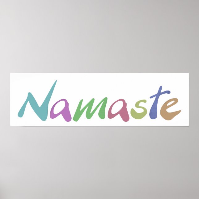 Namaste Poster (Vorne)