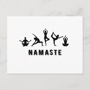 Namaste Postkarte
