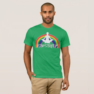 Namaste Regenbogen-Absichten T-Shirt