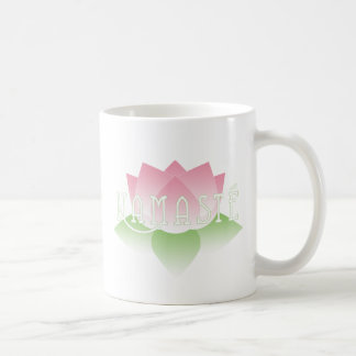 Namaste rosa Lotos-Yoga-Tasse Kaffeetasse
