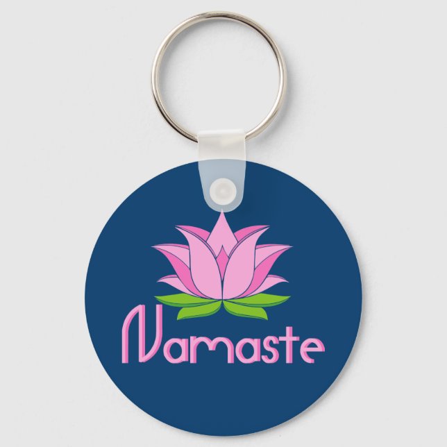 Namaste Schlüsselanhänger (Vorderseite)