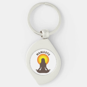 Namaste Schlüsselanhänger