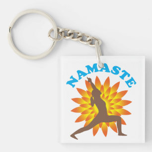 Namaste Schlüsselanhänger