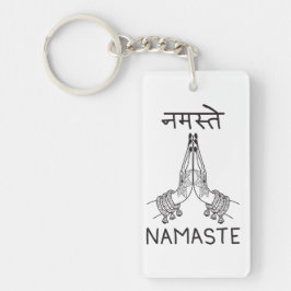 Namaste Schlüsselanhänger