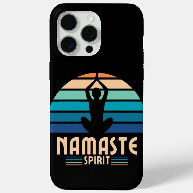 Namaste Spirit Case-Mate iPhone Hülle (Rückseite)