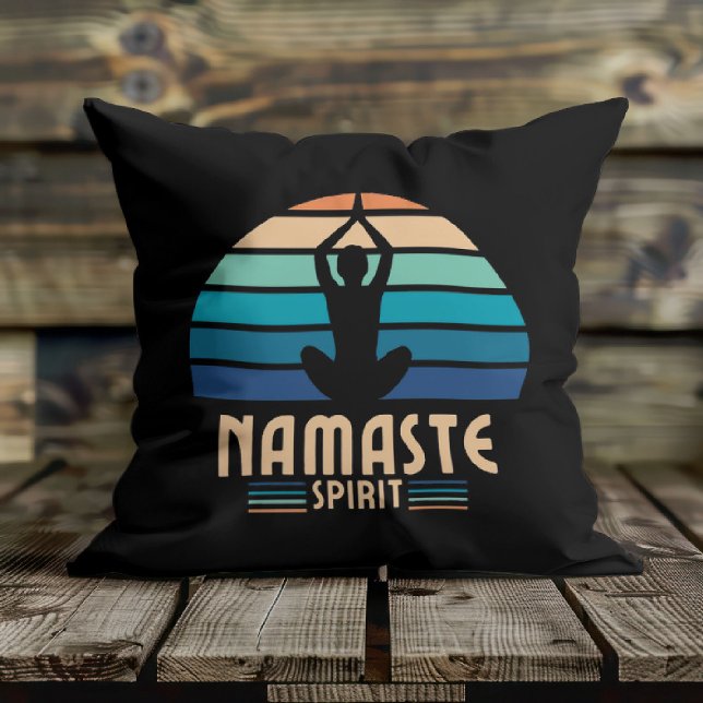 Namaste Spirit Kissen (Von Creator hochgeladen)