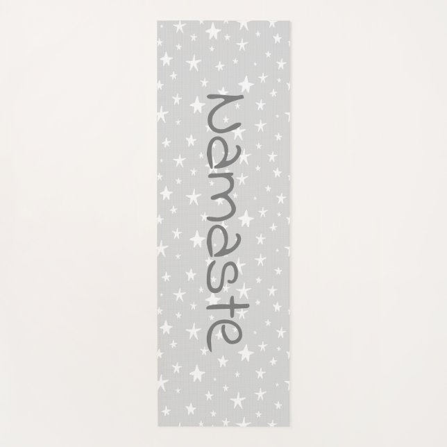 Namaste Stars Yogamatte (Vorderseite)