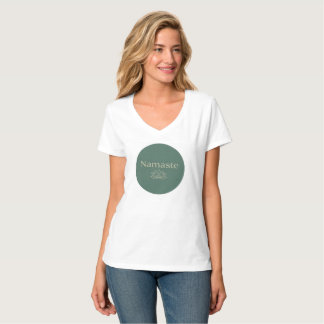 Namaste T - Shirt mit Praying Hands - Spiritu