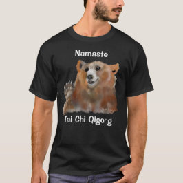 Namaste Tai Chi Qigong Bear T-Shirt