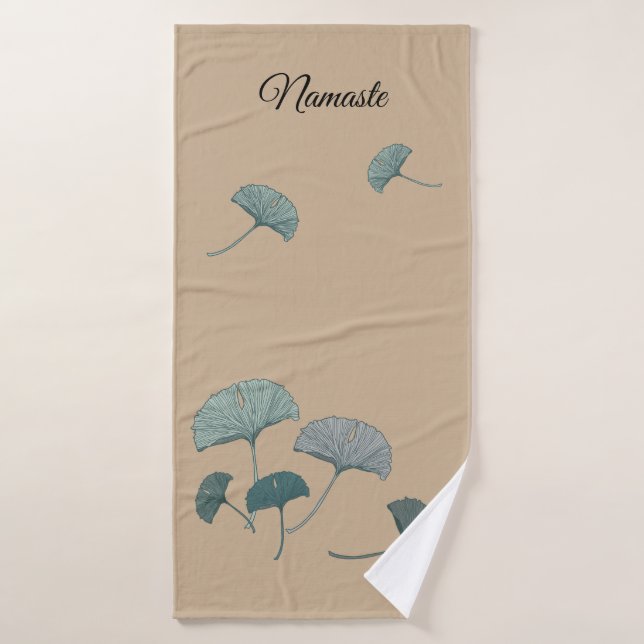 Namaste - Thank You Badehandtuch (Badehandtuch)