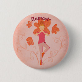 Namaste Tree Pose Button