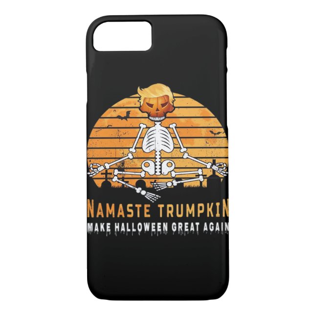 Namaste Trumpkin macht Halloween Great wieder Medi Case-Mate iPhone Hülle (Rückseite)