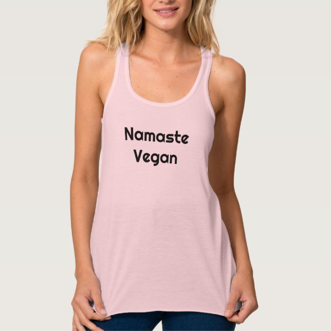 Namaste Vegan Tank Top (Vorderseite)
