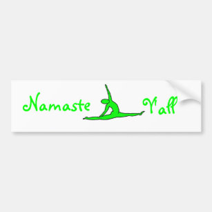 Namaste Y-all-Autoaufkleber Autoaufkleber