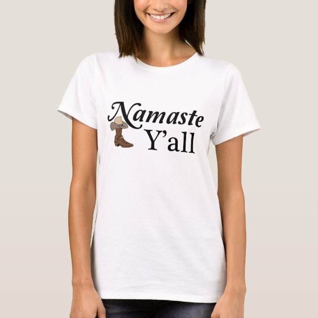 Namaste Y'all T-Shirt (Vorderseite)