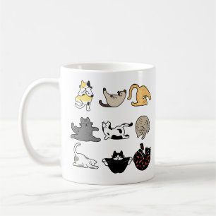 Namaste Yoga Cat-Posen Kaffeetasse